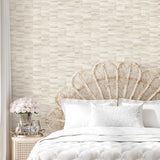 York Hugo Dove Faux Wood Wallpaper