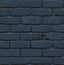 York Alpin Navy Painted Brick Wallpaper