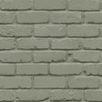 York Alpin Sage Painted Brick Wallpaper