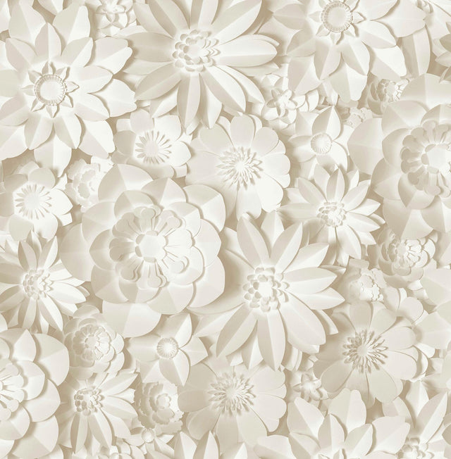 York Dacre Cream Floral Wallpaper