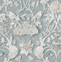 York Fae Sky Blue Woodland Wallpaper