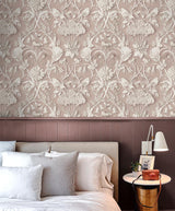 York Fae Light Pink Woodland Wallpaper
