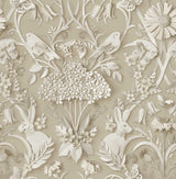 York Fae Neutral Woodland Wallpaper