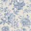 York Gabriela Blue Floral Wallpaper