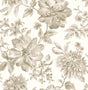 York Gabriela Neutral Floral Wallpaper