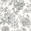 York Gabriela Grey Floral Wallpaper