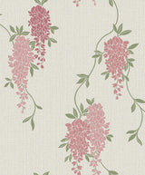 York Aisla Pink Wisteria Wallpaper