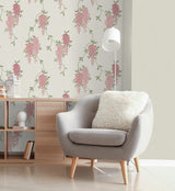 York Aisla Pink Wisteria Wallpaper