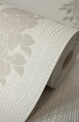 York Aisla Neutral Wisteria Wallpaper