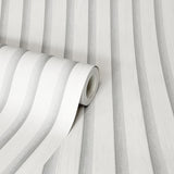 York Millard White Wood Slats Wallpaper