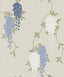 York Aisla Blue Wisteria Wallpaper