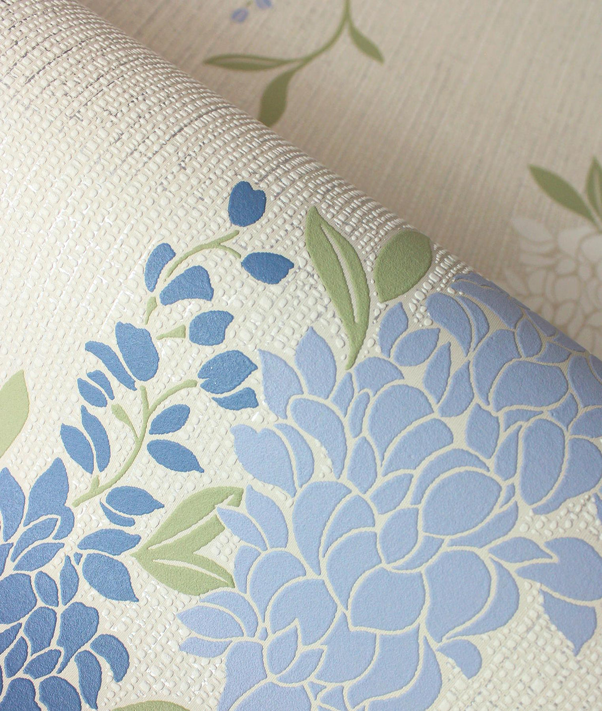 York Aisla Blue Wisteria Wallpaper