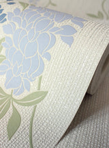 York Aisla Blue Wisteria Wallpaper