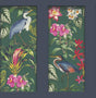 York Silas Dark Blue Tropical Panel Wallpaper