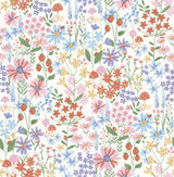 York Zena Multicolor Berries & Blooms Wallpaper