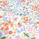 York Zena Multicolor Berries & Blooms Wallpaper