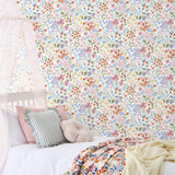 York Zena Multicolor Berries & Blooms Wallpaper