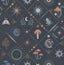 York Elmira Black Mystical Wallpaper