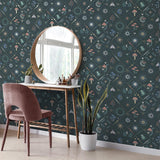 York Elmira Black Mystical Wallpaper