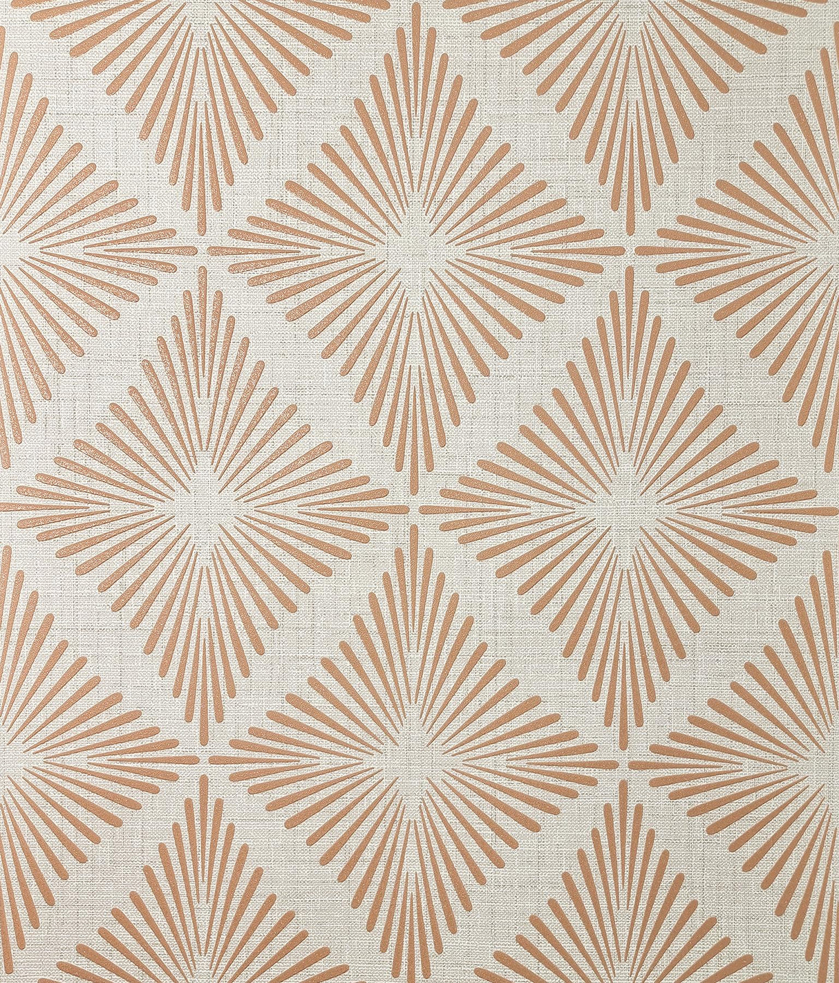 York Denver Rust Starburst Wallpaper