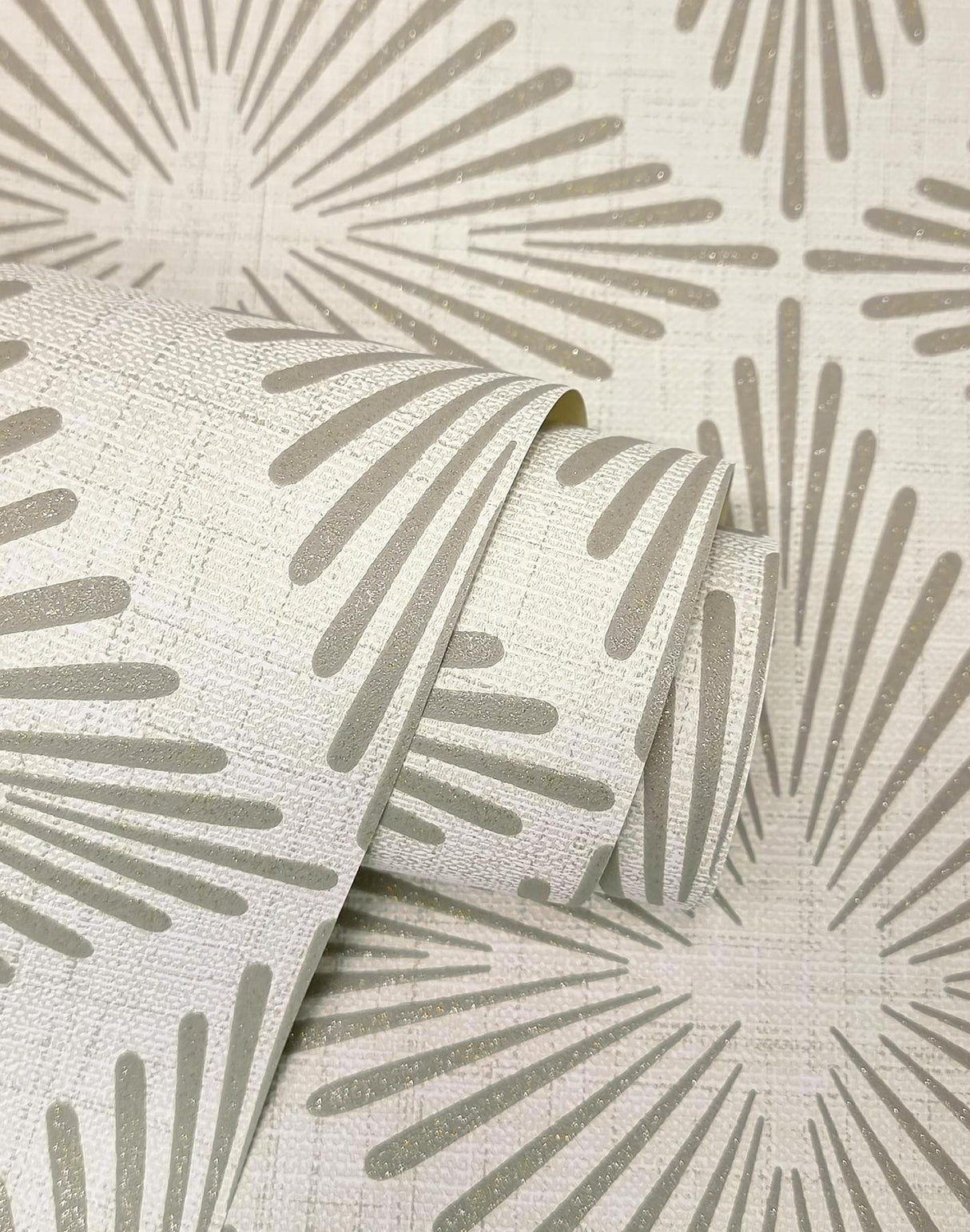 York Denver Neutral Starburst Wallpaper