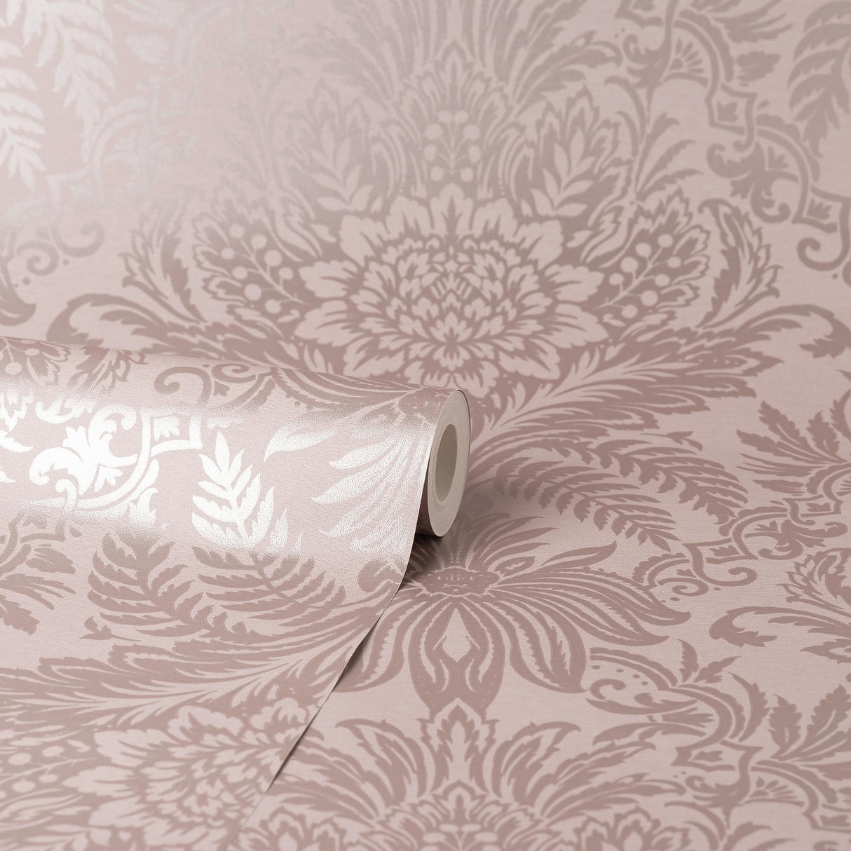 York Signature Rose Damask Wallpaper