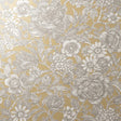 York Hedgerow Honey Floral Trails Wallpaper