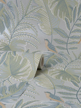 York Cleo Pastel Tropical Wallpaper