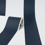 York Tiago Blue Stripe Wallpaper