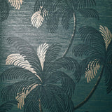 York Jones Teal Palm Tree Wallpaper