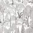 York Lilou White Tropical Island Wallpaper
