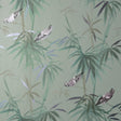 York Zella Green Bamboo Wallpaper