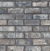York Darren Grey Loft Brick Wallpaper