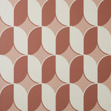 York Lindy Blush Retro Geo Wallpaper