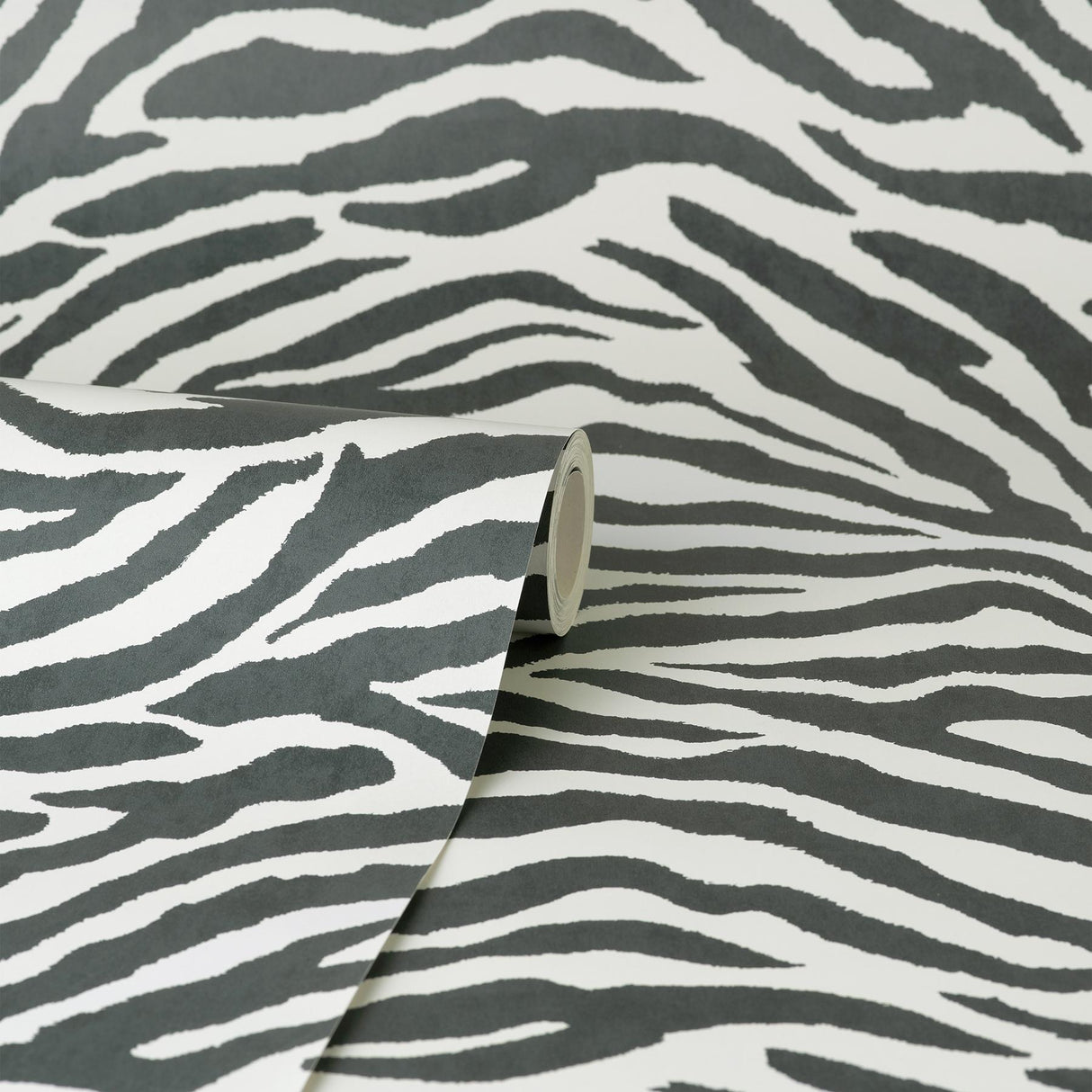 York Shoshana Black Modern Zebra Wallpaper