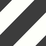 York Zander Black Modern Diagonal Wallpaper