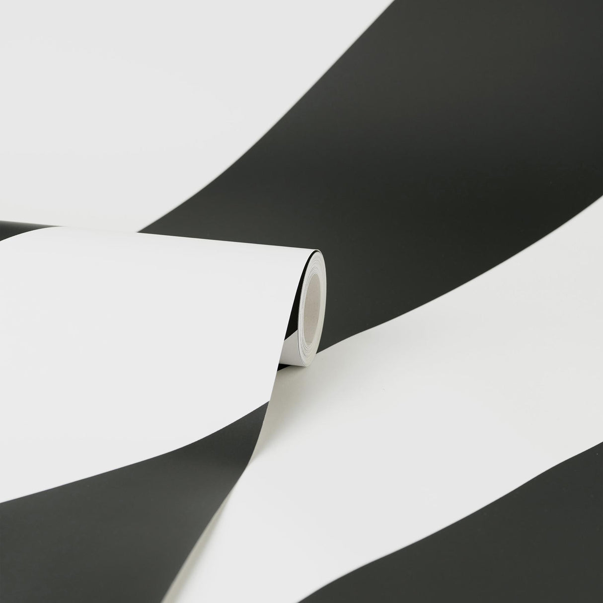 York Zander Black Modern Diagonal Wallpaper