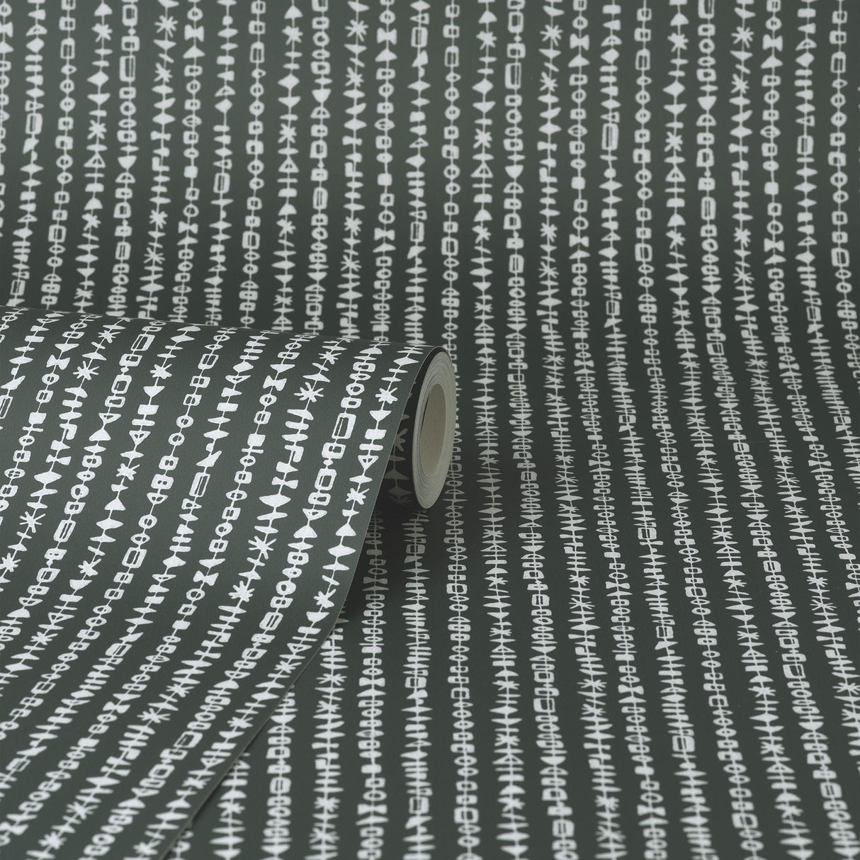 York Salvador Black Shape Stripes Wallpaper