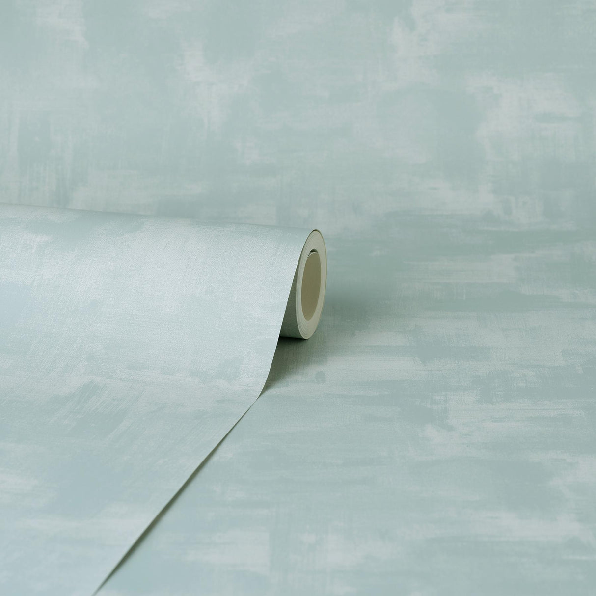 York Ives Aqua Painterly Wallpaper