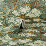 York Kamali Moss Leopard Trees Wallpaper