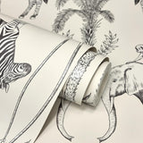 York Nauman Eggshell Safari Walk Wallpaper