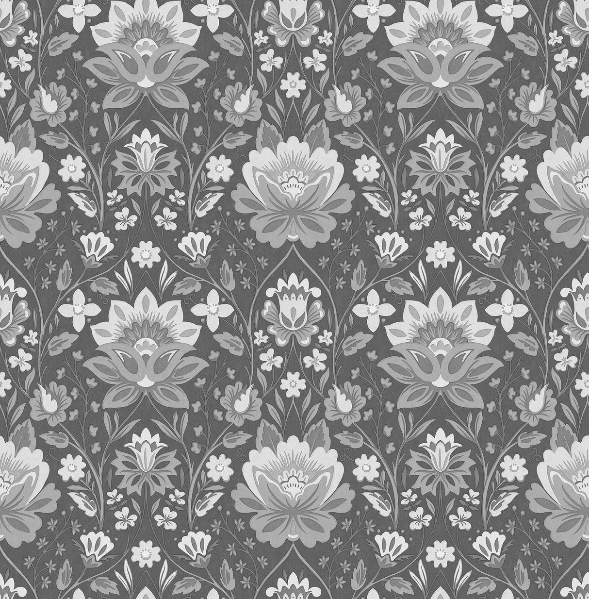 York Issey Red Floral Wallpaper