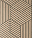 York Gerrit Light Brown Geometric Panel Wallpaper