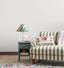 York Chirico Lavender Ticking Stripe Wallpaper