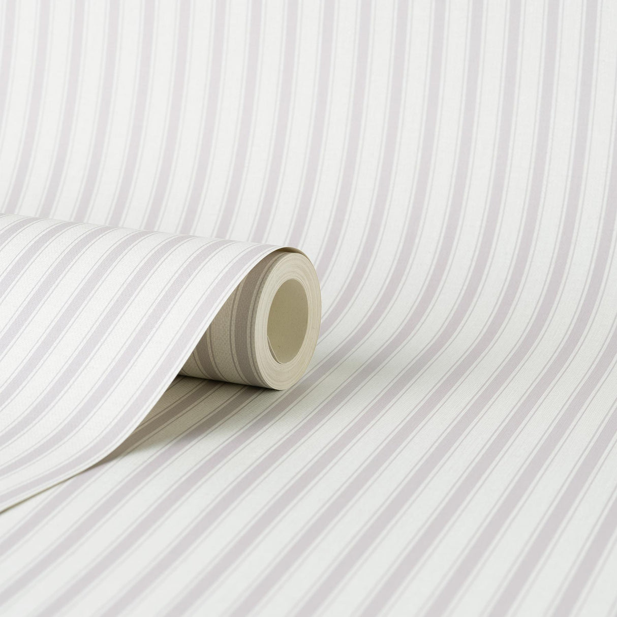 York Chirico Lavender Ticking Stripe Wallpaper