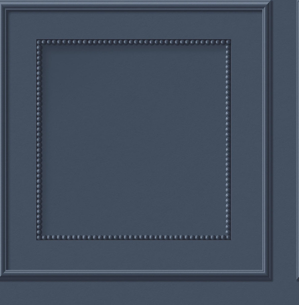 York Cezanne Dark Blue Beaded Panel Wallpaper