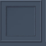 York Cezanne Dark Blue Beaded Panel Wallpaper