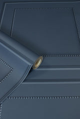 York Cezanne Dark Blue Beaded Panel Wallpaper
