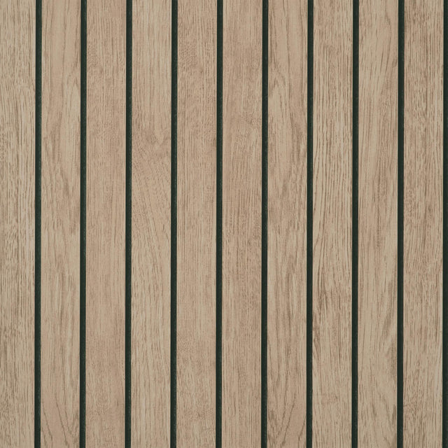 York Manolo Light Brown Wooden Slat Wallpaper
