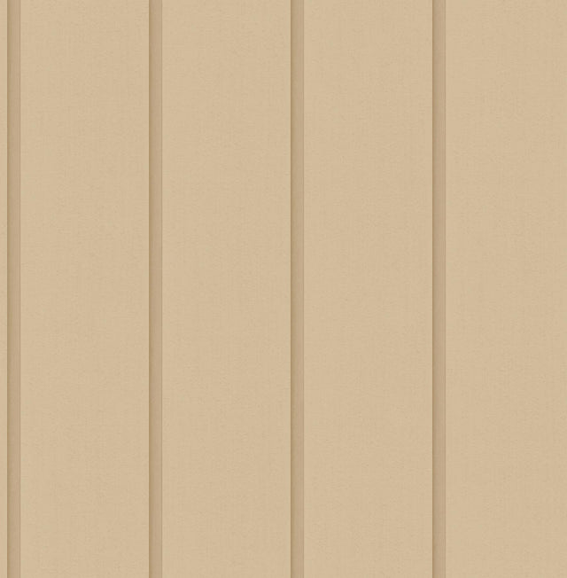 York Killian Wheat Wood Panel Wallpaper